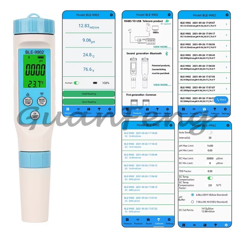 Digital Multi-Parameter Water  - Ph Meter Digital Water Tester 评论和价格