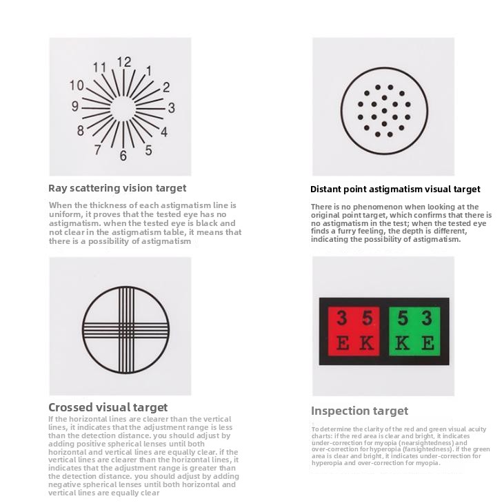 Glasses Instrument LED Presbyo - Test Instruments 评论和价格