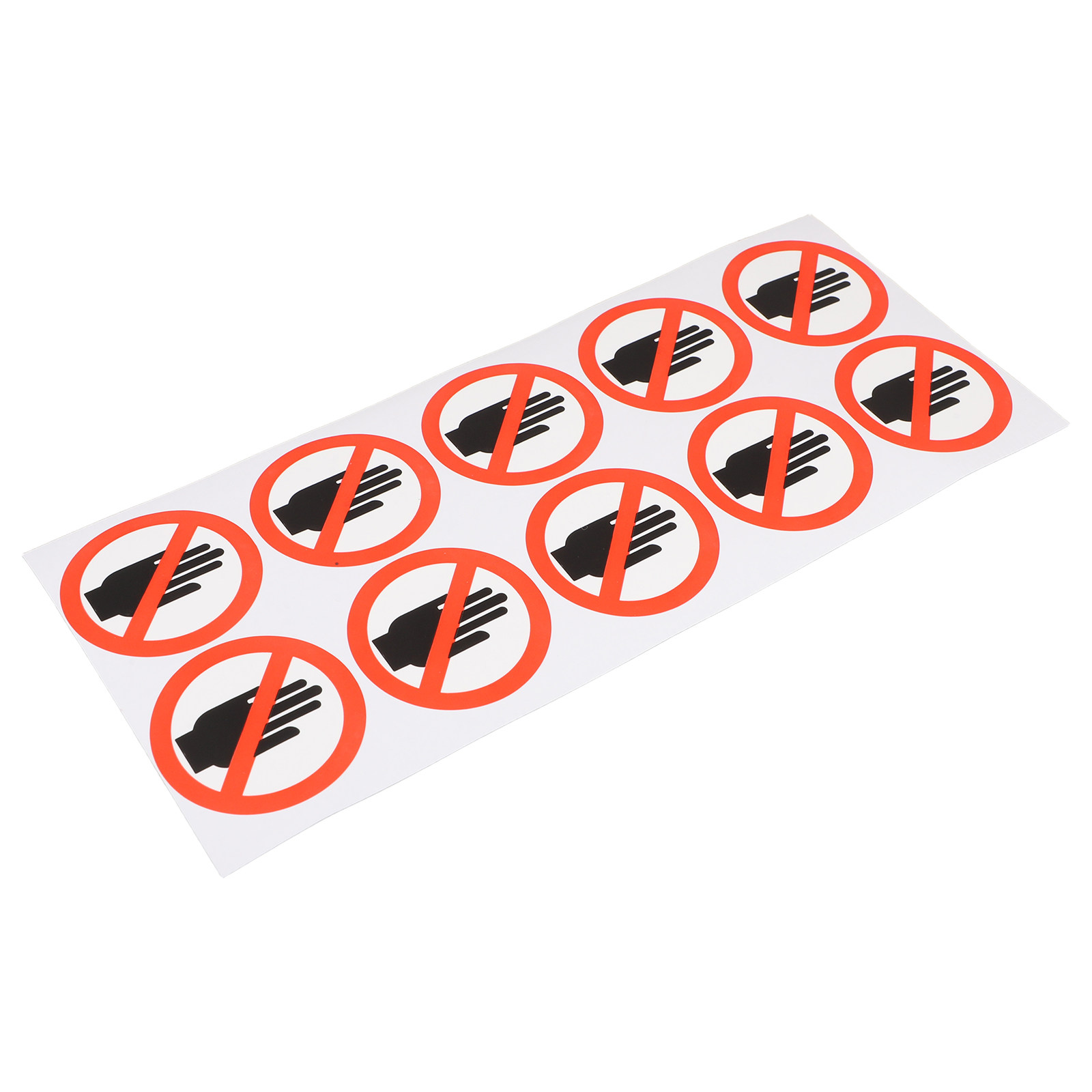1Sheet Do Not Touch Warning De - Lab Equipment 评论和价格