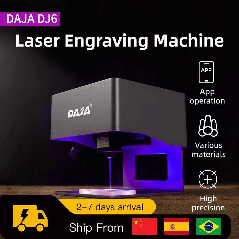 DAJA Laser Engraver CNC DIY DJ - Fiber Laser Marking Machine 30W 评论和价格