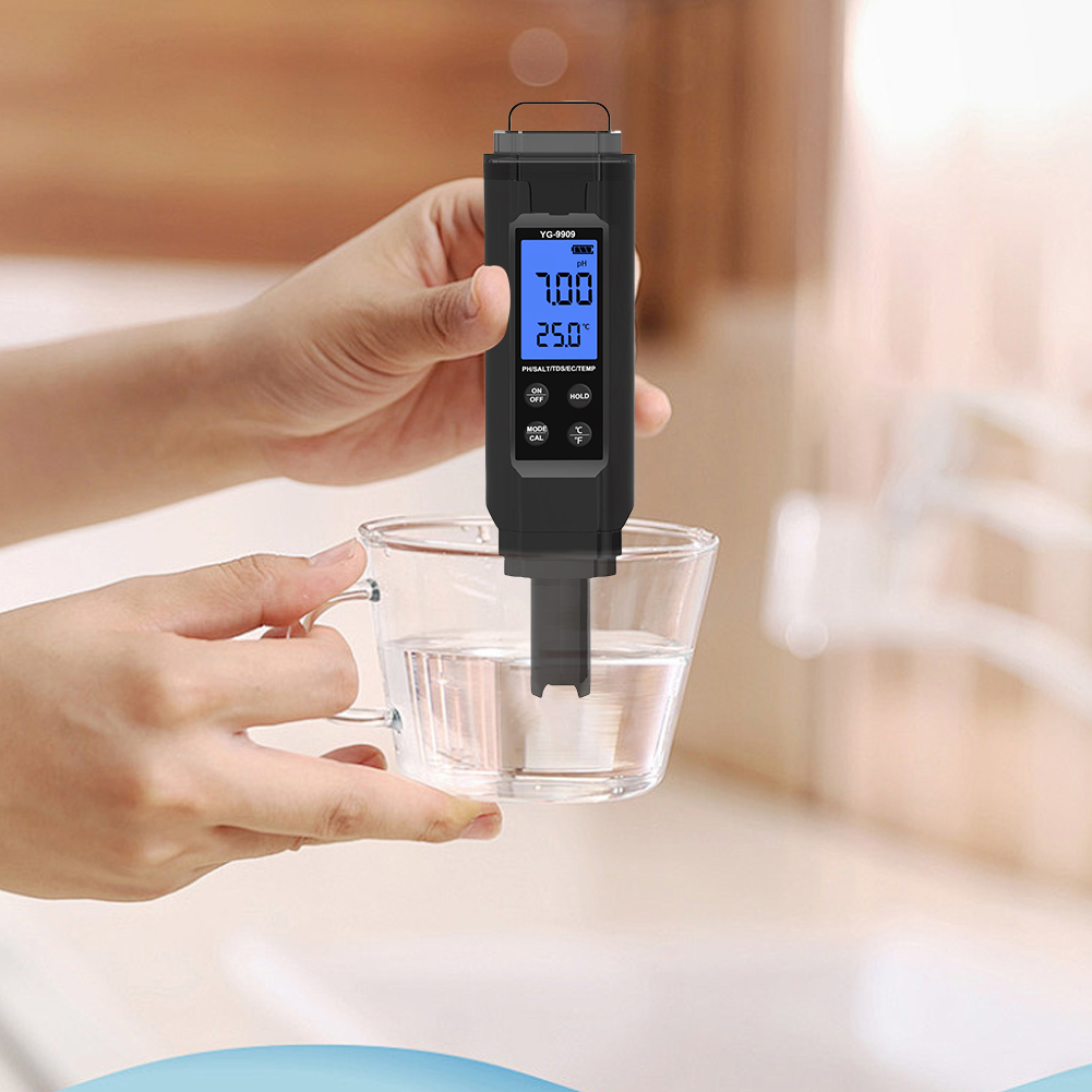 5 in 1 Digital Water Quality T - Ph Meter Digital Water Tester 评论和价格